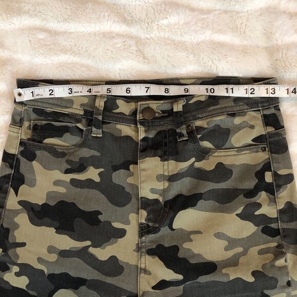 Harper Francescas High Rise Camo Jeans Sz 27 - Picture 5 of 11